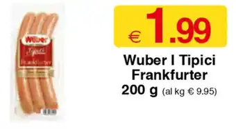 Wuber I Tipici Frankfurter 200 g