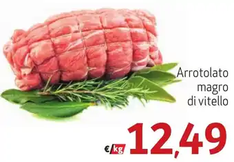 Arrotolato magro di vitello