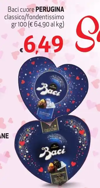Baci cuore PERUGINA classico/fondentissimo gr 100