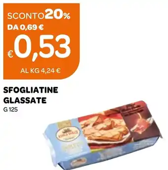 Ekom SFOGLIATINE GLASSATE G 125 offerta