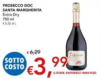 PROSECCO DOC SANTA MARGHERITA Extra Dry 750 ml