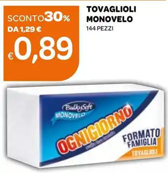 Ekom TOVAGLIOLI MONOVELO 144 PEZZI offerta