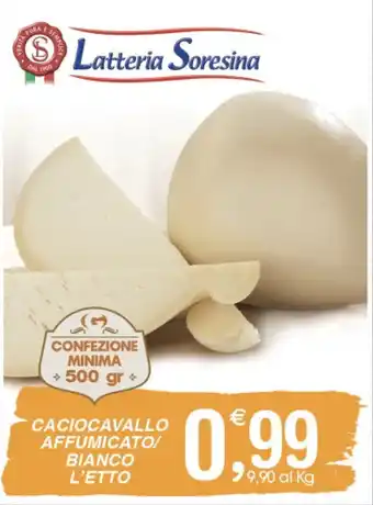 Gecop CACIOCAVALLO AFFUMICATO/ BIANCO L'ETTO offerta