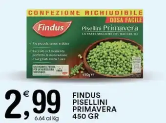 Gecop FINDUS PISELLINI PRIMAVERA 450 GR offerta