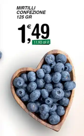 Gecop MIRTILLI CONFEZIONE 125 GR offerta