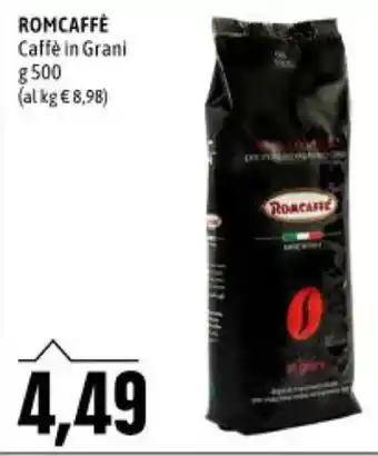 ROMCAFFÈ Caffè in Grani g 500