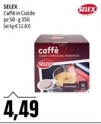Madis SELEX Caffé in Cialde pz 50 - g 350 offerta