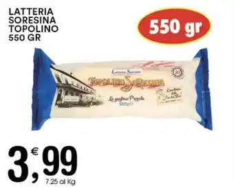 Gecop LATTERIA SORESINA TOPOLINO 550 GR offerta