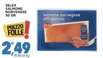 Gecop SELEX SALMONE NORVEGESE 50 GR offerta
