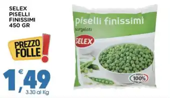Gecop SELEX PISELLI FINISSIMI 450 GR offerta