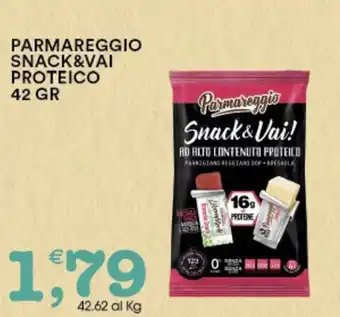 Gecop PARMAREGGIO SNACK&VAI PROTEICO 42 GR offerta