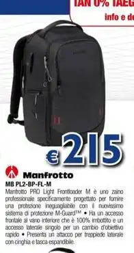 Photop Manfrotto MB MA3-BP-GM offerta
