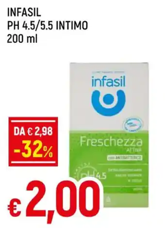 Famila INFASIL PH 4.5/5.5 INTIMO 200 ml offerta