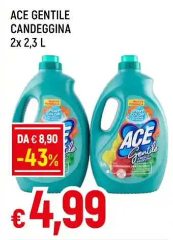 Famila ACE GENTILE CANDEGGINA 2x 2,3 L offerta