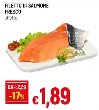 Famila FILETTO DI SALMONE FRESCO offerta