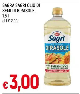 SAGRA SAGRÌ OLIO DI SEMI DI GIRASOLE 1,5 l