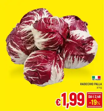 Famila RADICCHIO PALLA offerta