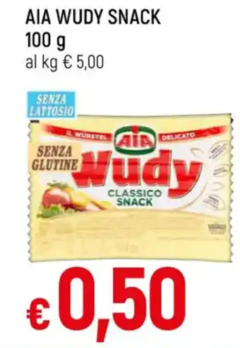 Famila AIA WUDY SNACK 100 g offerta