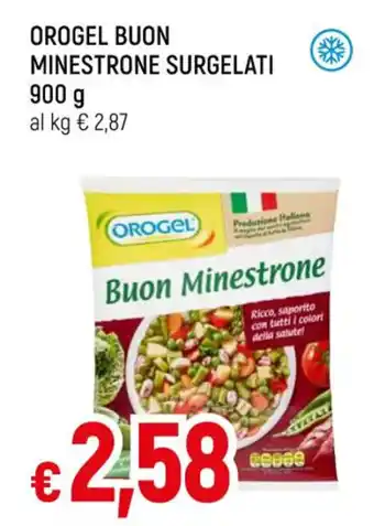 Famila OROGEL BUON MINESTRONE SURGELATI 900 g offerta