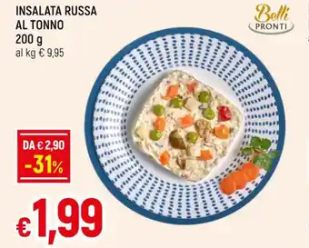 Famila INSALATA RUSSA AL TONNO 200 g offerta