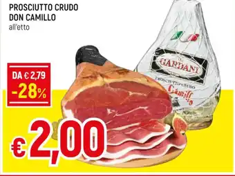 Famila PROSCIUTTO CRUDO DON CAMILLO offerta