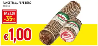 Famila PANCETTA AL PEPE NERO offerta