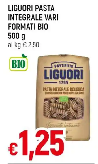 Famila LIGUORI PASTA INTEGRALE VARI FORMATI BIO 500 g offerta