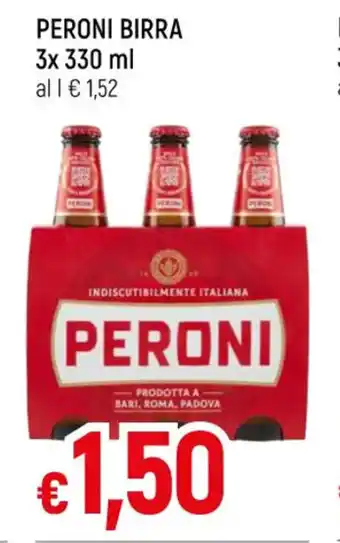 Famila PERONI BIRRA 3x 330 ml offerta