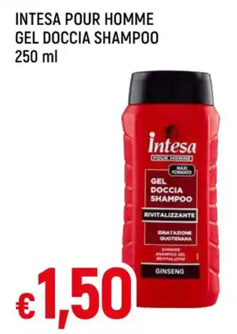 Famila INTESA POUR HOMME GEL DOCCIA SHAMPOO 250 ml offerta
