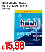 Famila FINISH CLASSIC REGULAR PASTIGLIE LAVASTOVIGLIE 100 tabs offerta