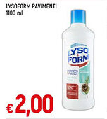 Famila LYSOFORM PAVIMENTI 1100 ml offerta