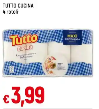 Famila TUTTO CUCINA 4 rotoli offerta
