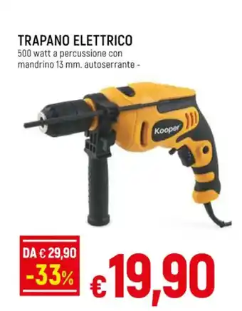 Famila TRAPANO ELETTRICO 500 watt offerta