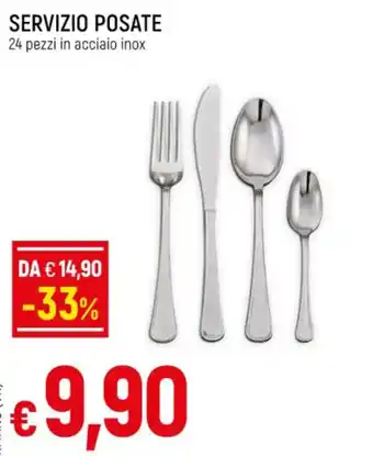 Famila SERVIZIO POSATE 24 pezzi in acciaio inox offerta