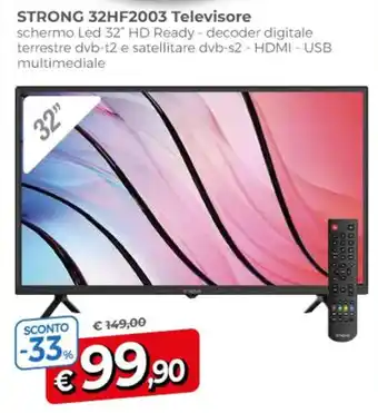 Famila STRONG 32HF2003 Televisore offerta