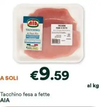 Unes Tacchino fesa a fette AIA offerta