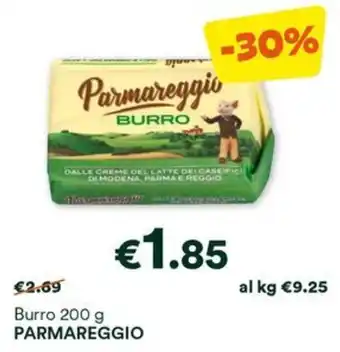 Unes Burro 200 g PARMAREGGIO offerta