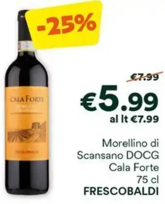 Morellino di Scansano DOCG Cala Forte 75 cl FRESCOBALDI