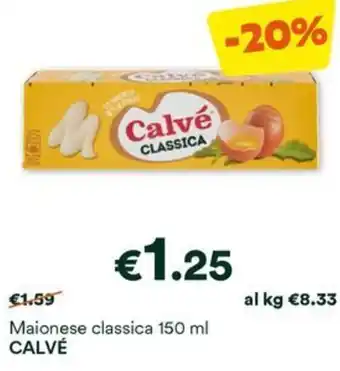 Unes Maionese classica 150 ml CALVÉ offerta