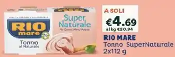 RIO MARE Tonno SuperNaturale 2x112 g