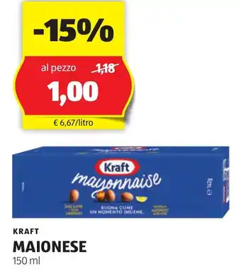 KRAFT MAIONESE 150 ml