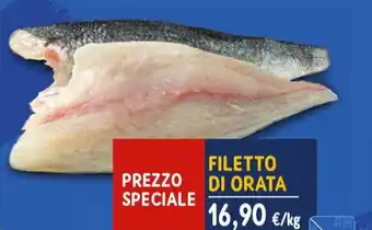 Sapore di Mare FILETTO DI ORATA offerta
