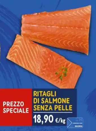 Sapore di Mare RITAGLI DI SALMONE SENZA PELLE offerta