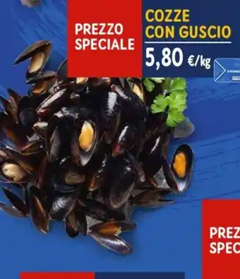 Sapore di Mare COZZE CON GUSCIO offerta