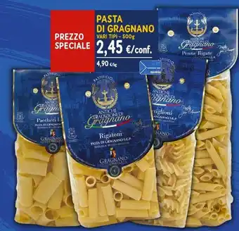 Sapore di Mare PASTA DI GRAGNANO VARI TIPI - 500g offerta