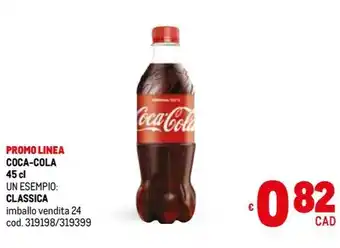 Metro COCA-COLA 45 cl offerta