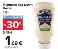 Carrefour Market Maionese Top Down Heinz offerta