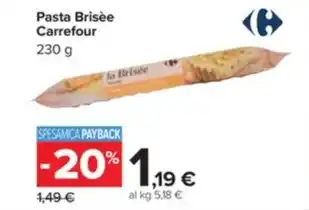 Carrefour Market Pasta Brisèe Carrefour offerta