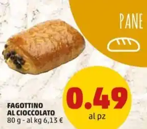 PENNY FAGOTTINO AL CIOCCOLATO 80 g offerta