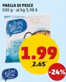 PENNY PAELLA DI PESCE 500 g offerta